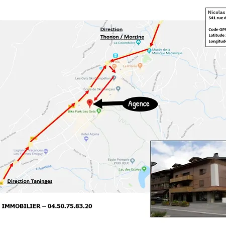 De Standing Avec Wifi Et Parking, Au Centre De La Station - Fr-1-623-97 Les Gets